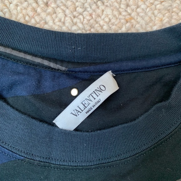 Valentino Panther Print Short Sleeve Tee Shirt PWM2 - Picture 9 of 10